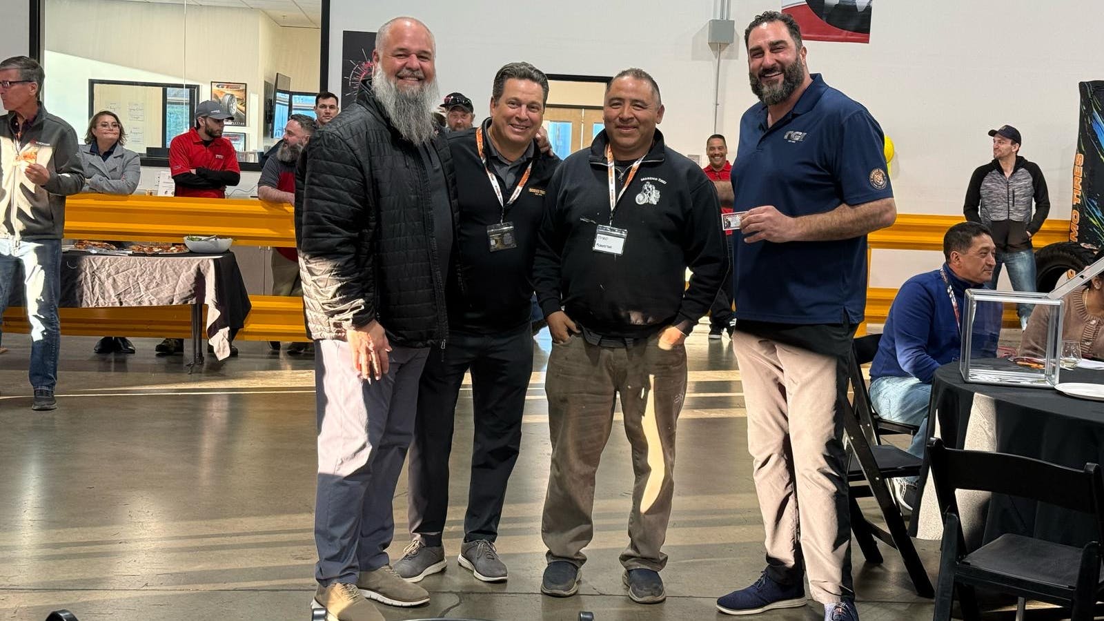 More than 100 guests attended a recent open house event at Tire Group International LLC's distribution center in Portland, Ore.