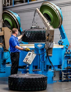 Jason Cleveland, vice president of manufacturing at Byron Center, Mich.-based Wonderland Tire Co., says he expects a “relatively flat year as far as retread sales.” Jason Cleveland, vice president of manufacturing at Byron Center, Mich.-based Wonderland Tire Co., says he expects a “relatively flat year as far as retread sales.”