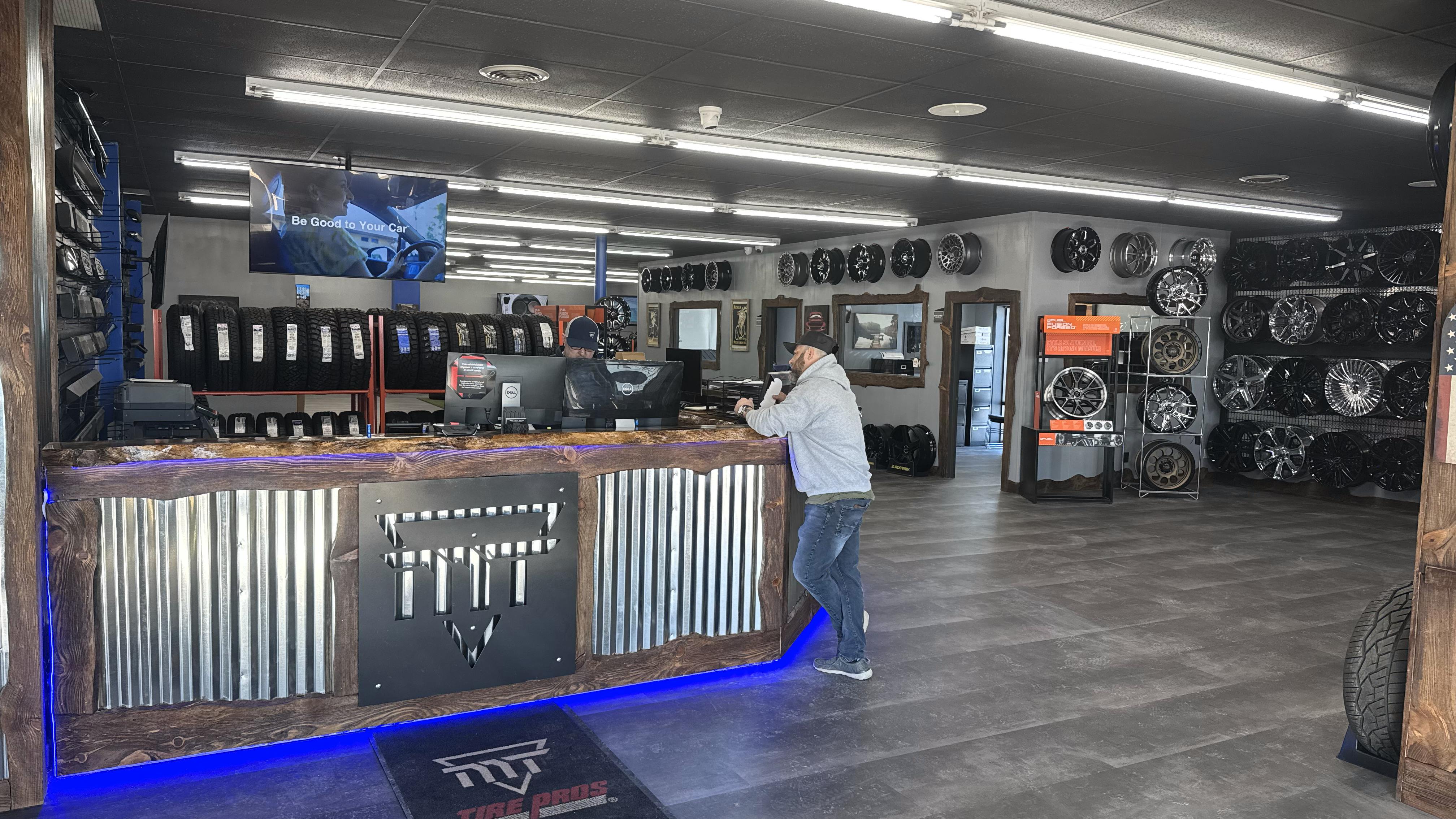 Miller Tire Commercial, Ag and OTR Point S outgrew its original standalone facility where it showcased wheels and performed most of its wheel lifts, so the company relocated that portion of the business to its larger commercial tire service property.