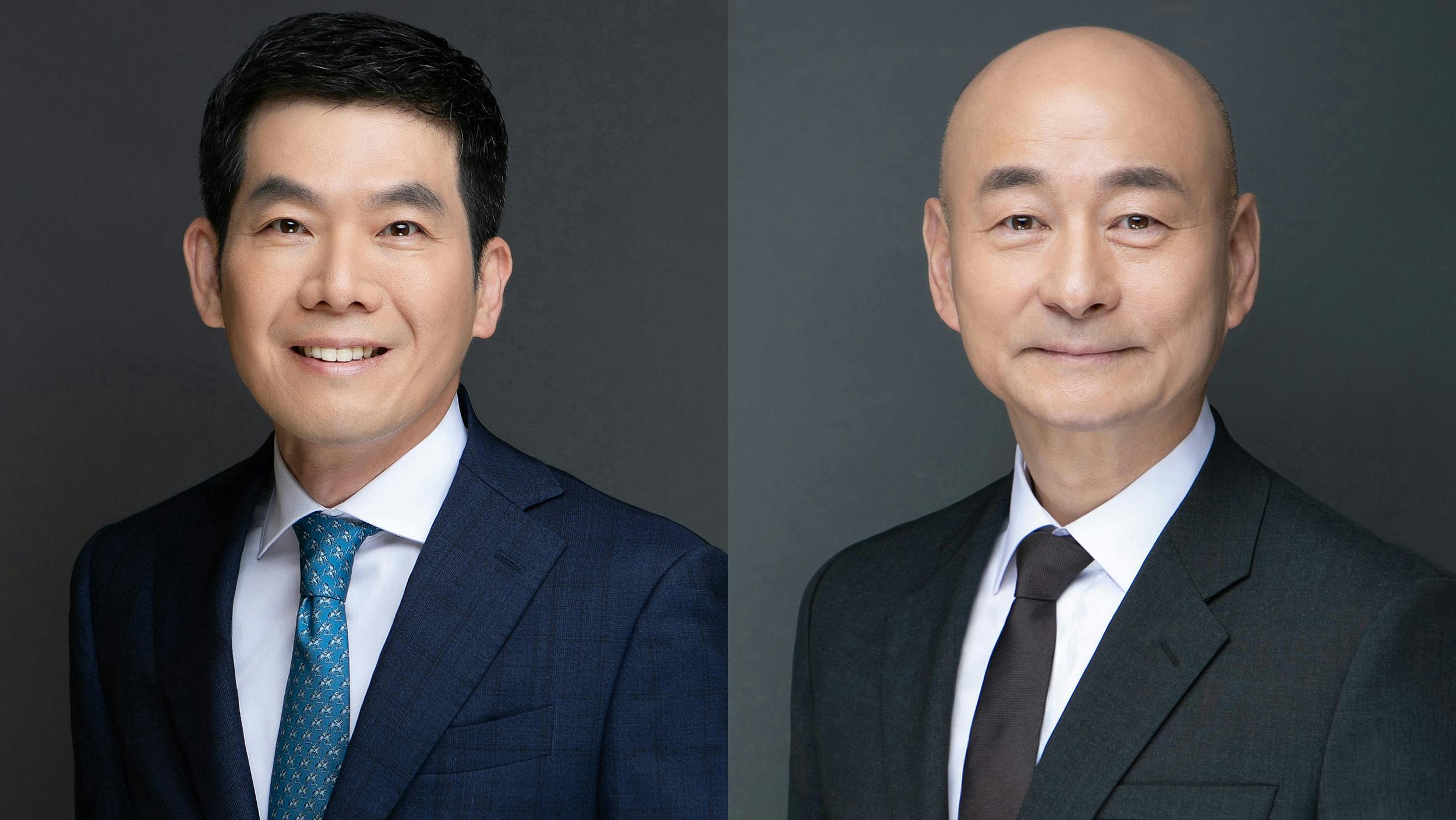 According to officials, Ahn (left) will lead global innovation, R&D, procurement, production and quality at Hankook Tire. Lee (right) will oversee global sales and spearhead marketing initiatives to strengthen the premium positioning of the company&rsquo;s unified global brand, Hankook, while also managing the supply of original equipment (OE) tires for new vehicles.