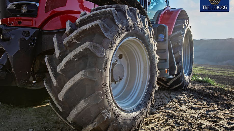 &ldquo;With an extended range now available, the six sizes of the TM800 ProgressiveTraction series cater to the most commonly used medium-power tractors on the market,&rdquo; says Alessio Bucci, global product marketing director at Trelleborg Tires.