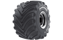 'The VHR 3000 has a number of special features. starting from the VF technology and its great flexion capacity,” says Nanavati. “The tire is also optimized for cyclic field operations (CFO) and has a unique design.” 'The VHR 3000 has a number of special features. starting from the VF technology and its great flexion capacity,” says Nanavati. “The tire is also optimized for cyclic field operations (CFO) and has a unique design.”
