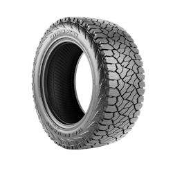 The tire is available in 20-inch and 22-inch LT sizes and 17-inch and 24-inch P-Metric sizes. The tire is available in 20-inch and 22-inch LT sizes and 17-inch and 24-inch P-Metric sizes.