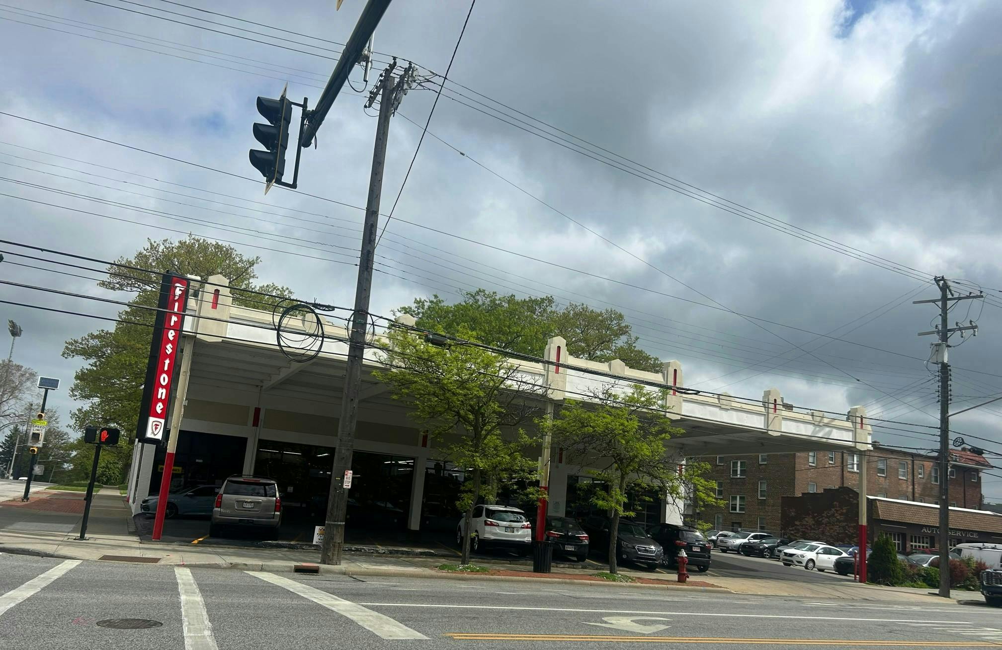 The dealership’s distinctive building is a historical landmark in Lakewood, Ohio, a city of nearly 49,000 that’s bordered to the east by Cleveland and the north by Lake Erie. The dealership’s distinctive building is a historical landmark in Lakewood, Ohio, a city of nearly 49,000 that’s bordered to the east by Cleveland and the north by Lake Erie.
