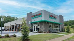 The newly opened Plaza Tire Service store in Little Rock, Ark., (pictured) gives Sun Auto Tire & Service Inc. more than 15 Plaza Tire outlets in Arkansas. The newly opened Plaza Tire Service store in Little Rock, Ark., (pictured) gives Sun Auto Tire & Service Inc. more than 15 Plaza Tire outlets in Arkansas.