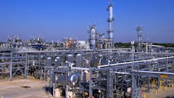 Goodyear has found a buyer for the 'majority' of its chemical business, including its facilities in Beaumont (pictured) and Houston, Texas. Goodyear has found a buyer for the 'majority' of its chemical business, including its facilities in Beaumont (pictured) and Houston, Texas.