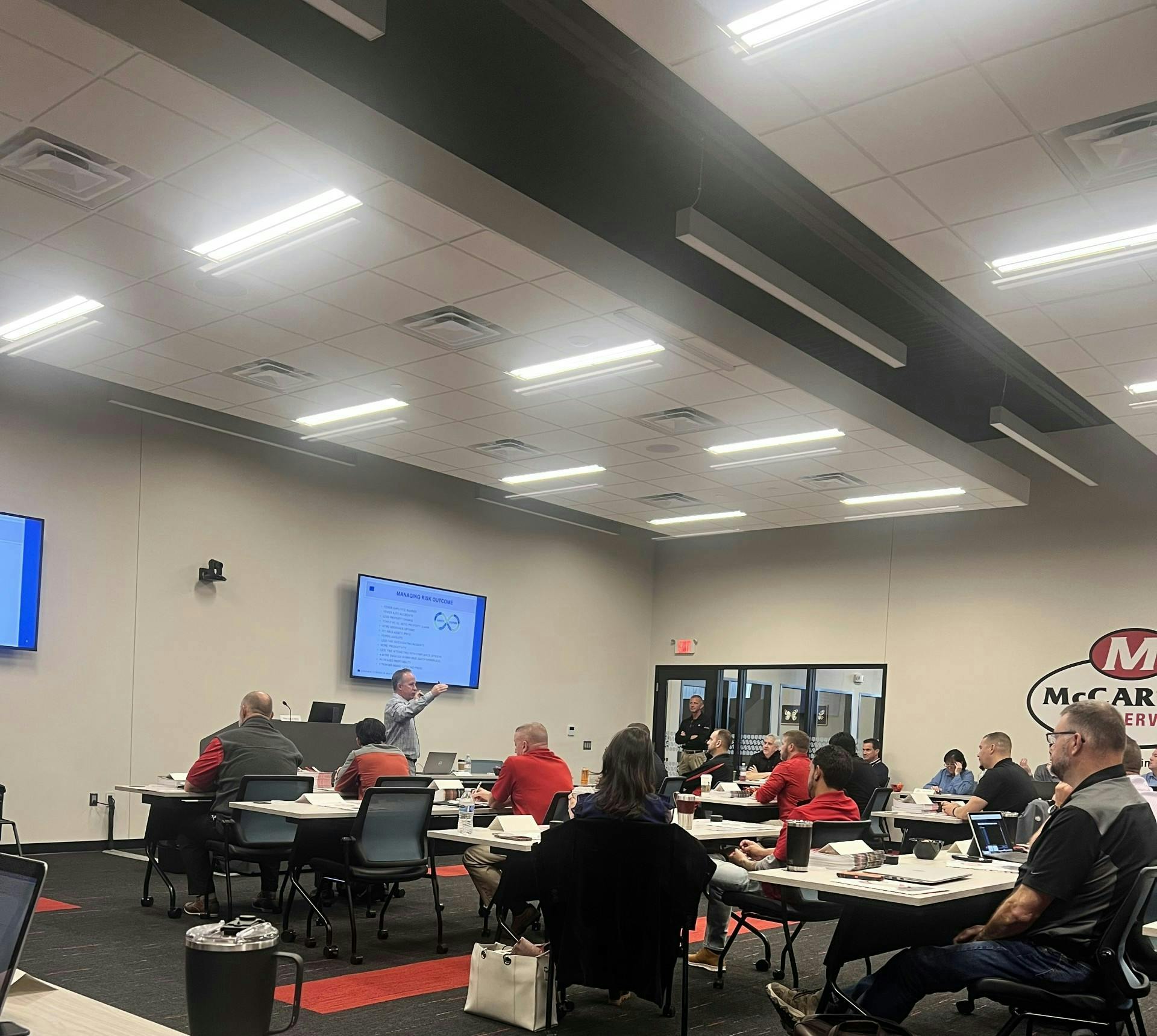 McCarthy Tire Service reinforces its culture through regular training sessions and leadership meetings. The company has created videos and infused them into the onboarding process so new hires hear the company’s priorities directly from McCarthy family members.