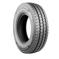 Key features of the new tire include siped tread blocks for grip in wet and snowy conditions, three wide circumferential grooves for water and slush evacuation and lower risk of hydroplaning and deep tread depth and rugged lug design for consistent traction on rough terrain. Key features of the new tire include siped tread blocks for grip in wet and snowy conditions, three wide circumferential grooves for water and slush evacuation and lower risk of hydroplaning and deep tread depth and rugged lug design for consistent traction on rough terrain.