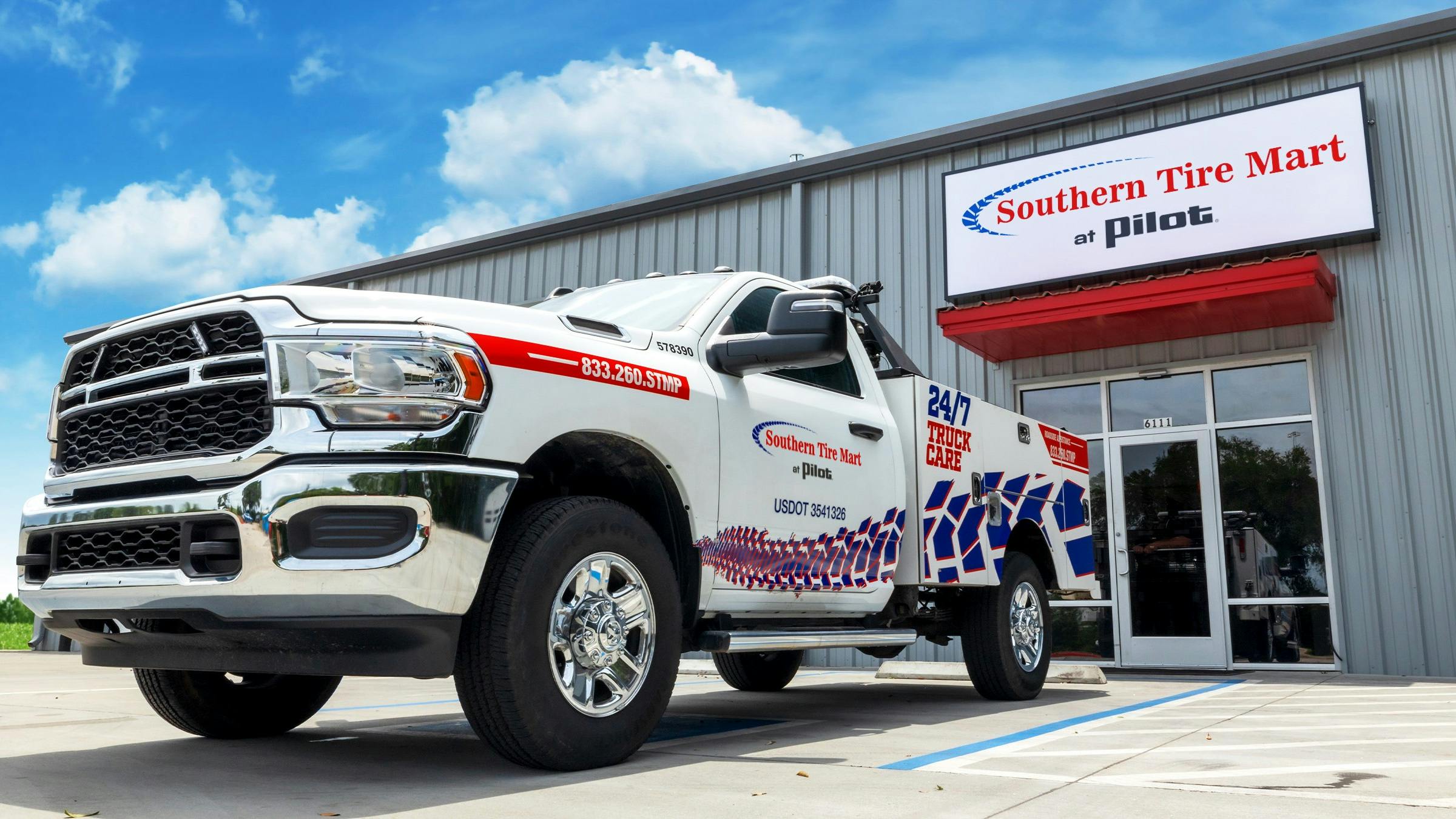 Southern Tire Mart at Pilot plans to have 100 locations by the end of 2025.