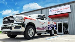 Southern Tire Mart at Pilot plans to have 100 locations by the end of 2025. Southern Tire Mart at Pilot plans to have 100 locations by the end of 2025.