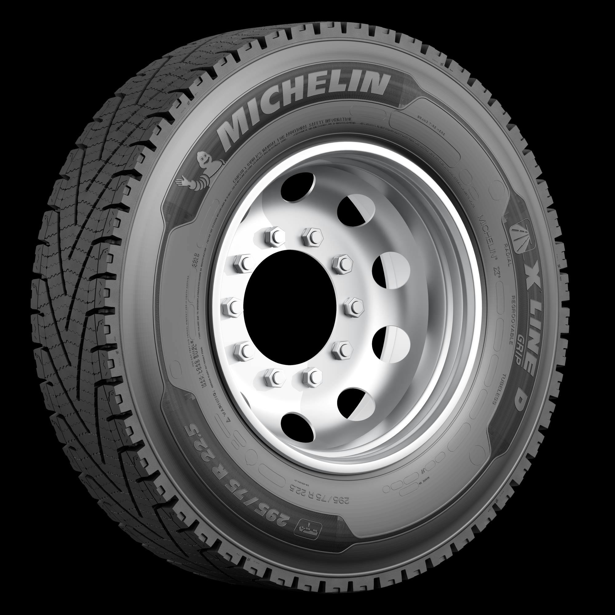 The Michelin X Line Grip D &ldquo;is a revolutionary leap forward in drive tire innovation that provides exceptional mileage, lasting traction and features a durable casing designed to reach up to one million miles with up to four retreads,' say Michelin North America Inc. officials.