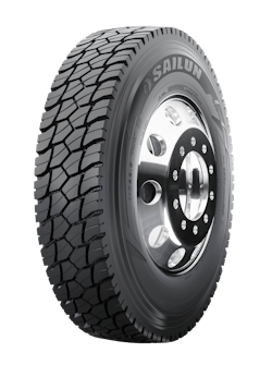 “Designed with durability and performance in mind, the SDM80 provides exceptional resistance to wear and tear in severe service environments,' say Sailun Tire Americas officials. “Designed with durability and performance in mind, the SDM80 provides exceptional resistance to wear and tear in severe service environments,' say Sailun Tire Americas officials.