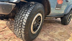 Yokohama Tire Corp.'s Geolandar AT4 G018 light truck tire now has 100 sizes. Yokohama Tire Corp.'s Geolandar AT4 G018 light truck tire now has 100 sizes.