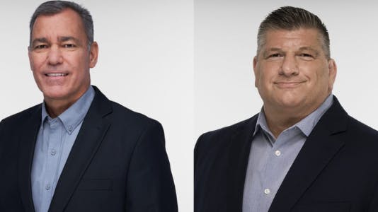 TBC Corp. has announced an expanded leadership role for Gary Skidmore (left), chief operating officer for Big O Tires, as a member of TBC&rsquo;s executive team.TBC has also named Doug Sergent (right) as its chief legal and compliance officer.
