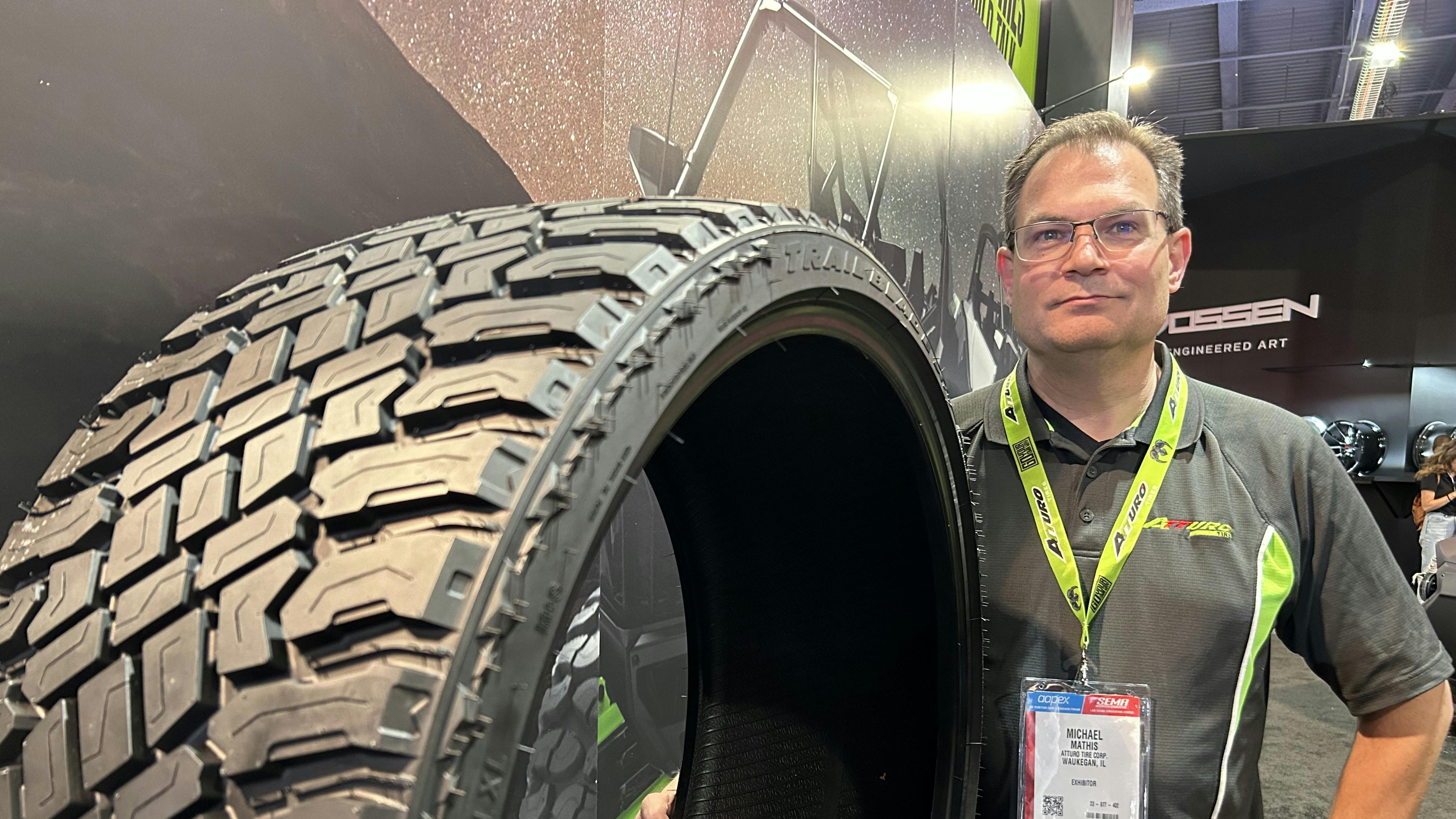 'The independent tire dealer is the most important person for Atturo,' says Michael Mathis, president of Atturo Tire Corp.