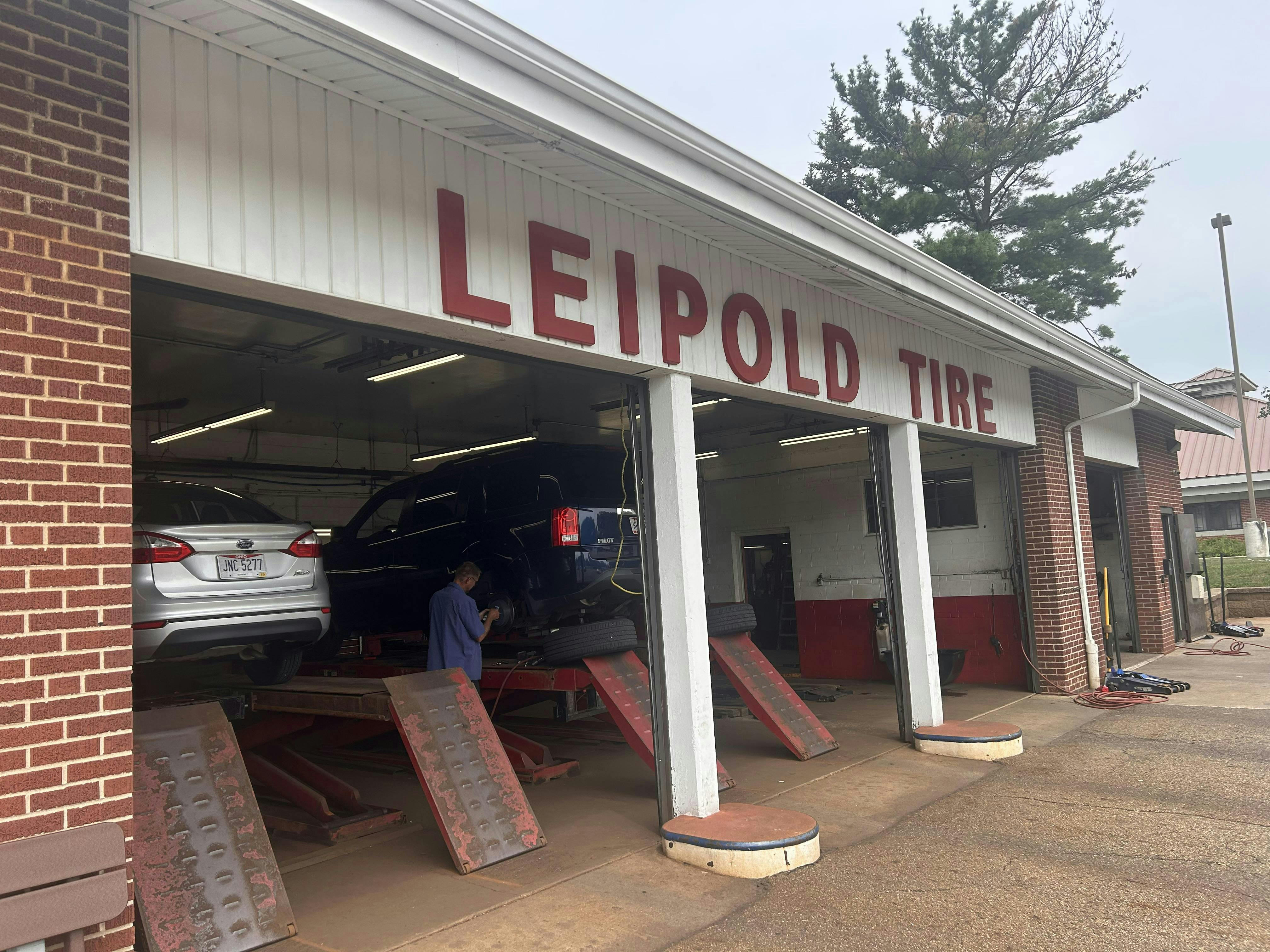 Leipold says his business kept growing, but the owner of his original building wouldn't sell it. So Leipold bought his current Cuyahoga Falls, Ohio, (pictured), location in 1983. Leipold says his business kept growing, but the owner of his original building wouldn't sell it. So Leipold bought his current Cuyahoga Falls, Ohio, (pictured), location in 1983.