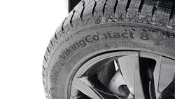 The VikingContact 8 is Ice-Grip certified, an industry designation that demonstrates the tire's ability to maintain traction on icy surfaces under demanding conditions, and is 3 Peak Mountain Snowflake certified. The VikingContact 8 is Ice-Grip certified, an industry designation that demonstrates the tire's ability to maintain traction on icy surfaces under demanding conditions, and is 3 Peak Mountain Snowflake certified.