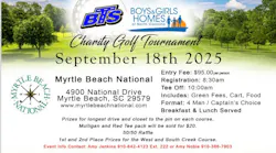 Black's Tire Service Inc. will host its annual charity golf tournament on Sept. 18, 2025. The event raises money for the Boys & Girls Homes of North Carolina.