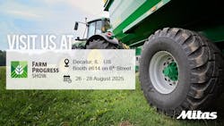 'The Agriterra Ultra is engineered to handle heavy-duty applications, such as manure tankers, forage wagons and long-haul transport with exceptional reliability and performance,' say Yokohama TWS officials. 'The Agriterra Ultra is engineered to handle heavy-duty applications, such as manure tankers, forage wagons and long-haul transport with exceptional reliability and performance,' say Yokohama TWS officials.