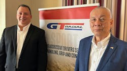 'This partnership represents a strong alignment in values and vision,” says Wai Yeen Phang, CEO of Giti Tire (USA) Ltd. (pictured, right.) 'This partnership represents a strong alignment in values and vision,” says Wai Yeen Phang, CEO of Giti Tire (USA) Ltd. (pictured, right.)