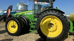 Inside its Farm Progress Show booth (#1116), Ascenso will stage live demonstrations of its steel-belted VF tires, integrated with central tire inflation system technology.