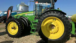 Inside its Farm Progress Show booth (#1116), Ascenso will stage live demonstrations of its steel-belted VF tires, integrated with central tire inflation system technology. Inside its Farm Progress Show booth (#1116), Ascenso will stage live demonstrations of its steel-belted VF tires, integrated with central tire inflation system technology.