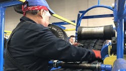 Joe Burke, vice president, North America commercial and global aviation, Goodyear Tire & Rubber Co., says the Retreaded Tire Jobs, Supply Chain Security and Sustainability Act of 2025 will support retreaders in multiple ways. Joe Burke, vice president, North America commercial and global aviation, Goodyear Tire & Rubber Co., says the Retreaded Tire Jobs, Supply Chain Security and Sustainability Act of 2025 will support retreaders in multiple ways.