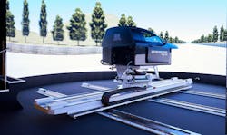 Nexen has invested in a driving simulator to aid in its tire development process. Eventually the company plans to invest in a completely virtual process to replace all of its manual tire testing. Nexen has invested in a driving simulator to aid in its tire development process. Eventually the company plans to invest in a completely virtual process to replace all of its manual tire testing.