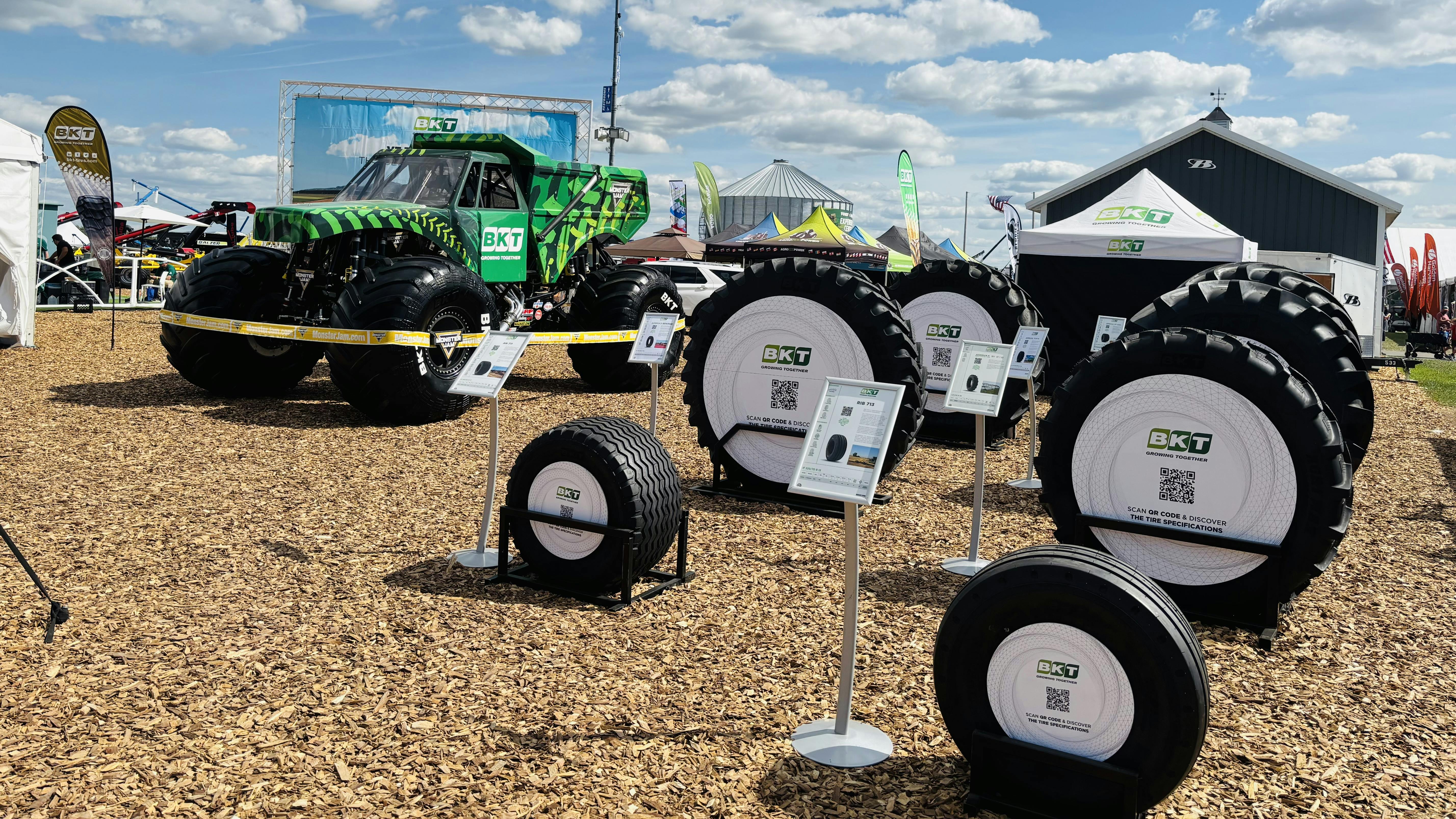 BKT will highlight a range of tires focused on technology and production efficiency and connect with visitors at Canada&rsquo;s Outdoor Farm Show.