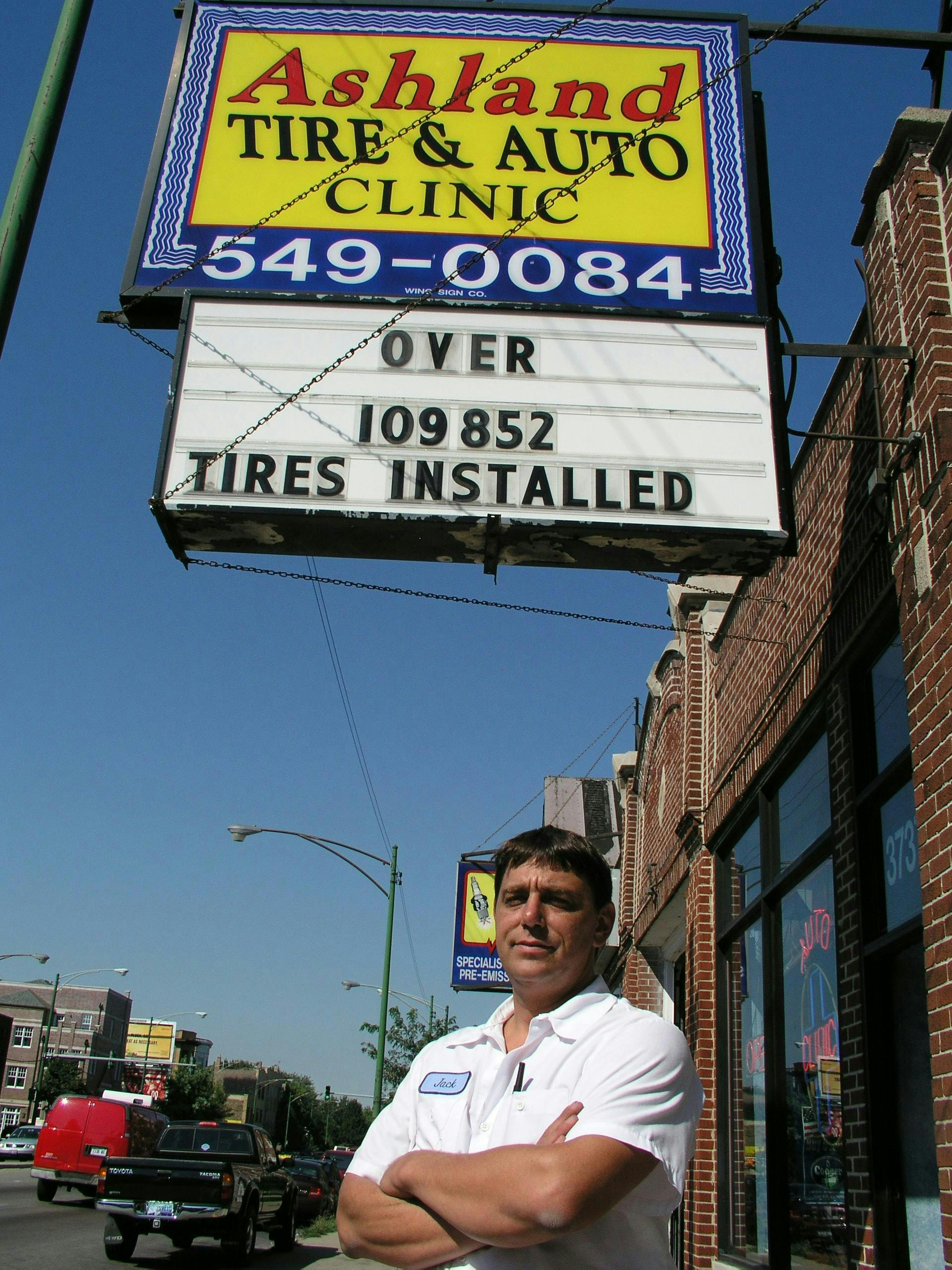 'We don't work on many '79 Buicks,' Jack Gordon, co-owner of Ashland Tire & Auto Clinic, told MTD.