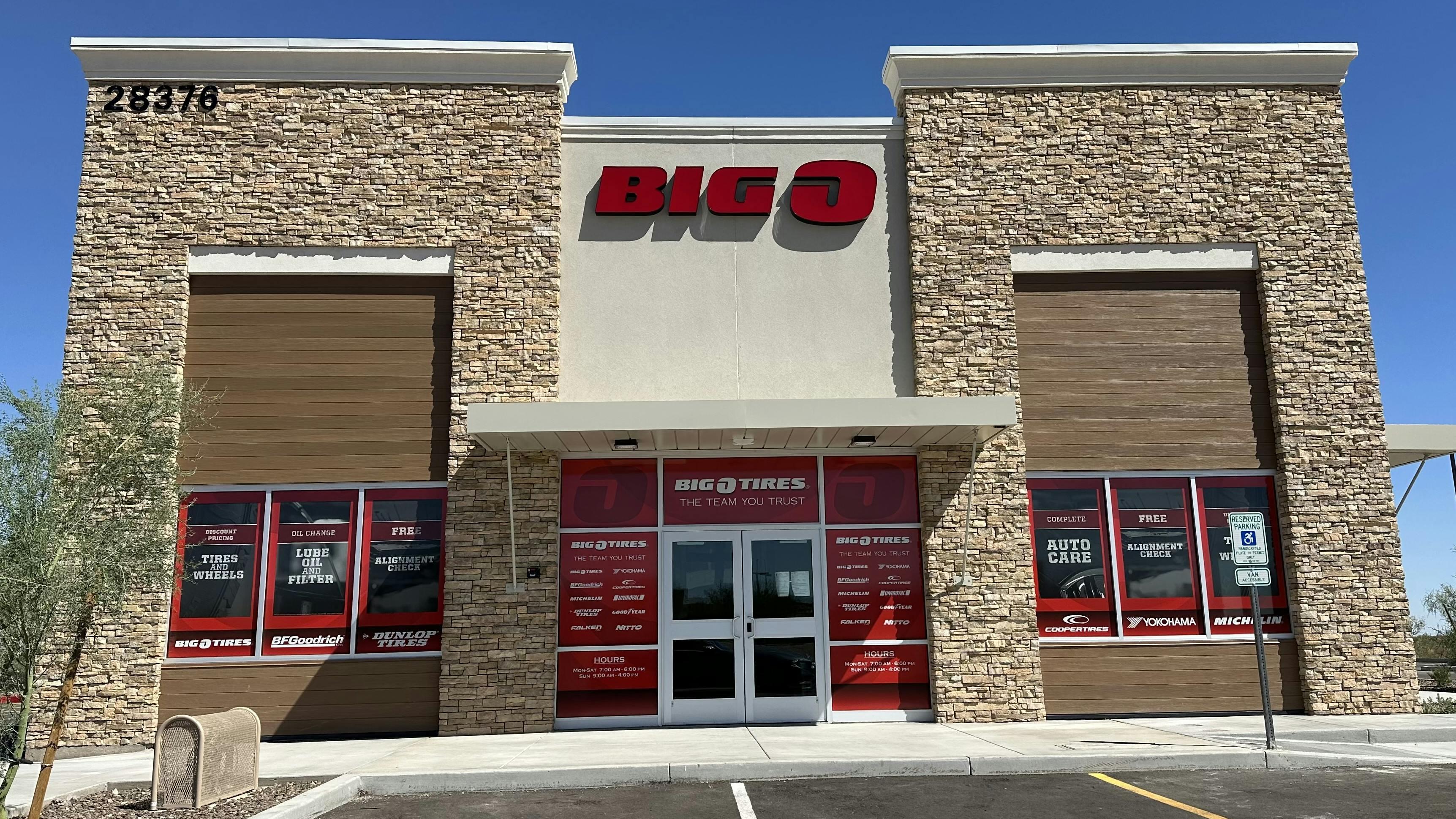 A new Big O Tires store in Peoria, Ariz.