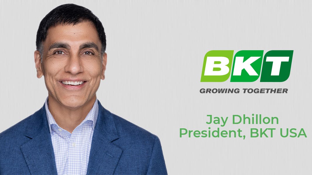 &ldquo;With over 20 years in the tire industry and an engineering background, my goal is to lead the team and drive success during this dynamic time while upholding the company&rsquo;s commitment to quality, innovation, and excellence,' says Dhillon.