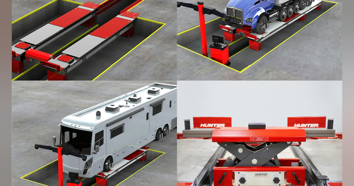 Hunter Rack New Pit Rack Configurations from Hunter | Modern Tire Dealer