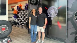 Husband-and-wife duo Matt and Ryan Davis opened their second Davis Tire store in Springfield, Ga. in October and are already looking ahead to a third location they hope to open in two or three years. Husband-and-wife duo Matt and Ryan Davis opened their second Davis Tire store in Springfield, Ga. in October and are already looking ahead to a third location they hope to open in two or three years.