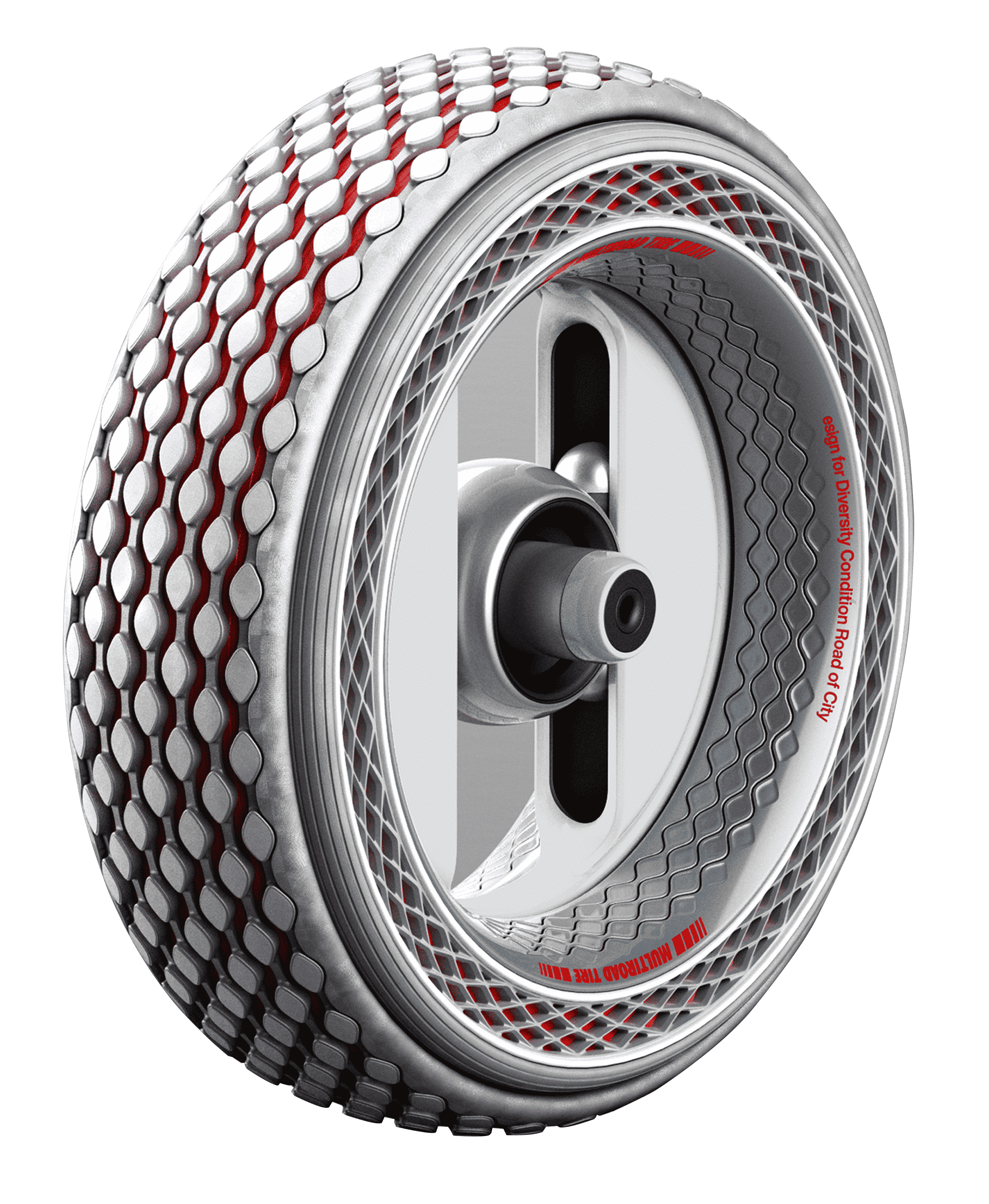 'Volume is a next-generation tire that dynamically adjusts its structure and functionality, according to speed and road conditions,' according to Kumho Tire U.S.A. officials.