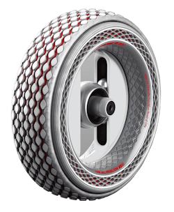 'Volume is a next-generation tire that dynamically adjusts its structure and functionality, according to speed and road conditions,' according to Kumho Tire U.S.A. officials. 'Volume is a next-generation tire that dynamically adjusts its structure and functionality, according to speed and road conditions,' according to Kumho Tire U.S.A. officials.