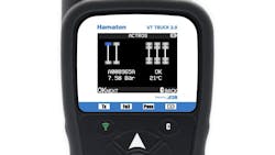 The Hamaton VT Truck 2.0 Tool 'provides a powerful, user-friendly interface for TPMS maintenance and programming,' say Hamaton Inc. officials. The Hamaton VT Truck 2.0 Tool 'provides a powerful, user-friendly interface for TPMS maintenance and programming,' say Hamaton Inc. officials.
