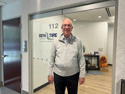 Jim La Neve is the fourth leader of Ben Tire Distributors. He credits the hard work of the 100-year-old company's employees for its longevity and success. Jim La Neve is the fourth leader of Ben Tire Distributors. He credits the hard work of the 100-year-old company's employees for its longevity and success.