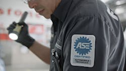 National Institute for Automotive Service Excellence Accreditation 'is awarded to schools and businesses that meet rigorous standards for automotive service training,' say Bridgestone Americas Inc. officials. National Institute for Automotive Service Excellence Accreditation 'is awarded to schools and businesses that meet rigorous standards for automotive service training,' say Bridgestone Americas Inc. officials.