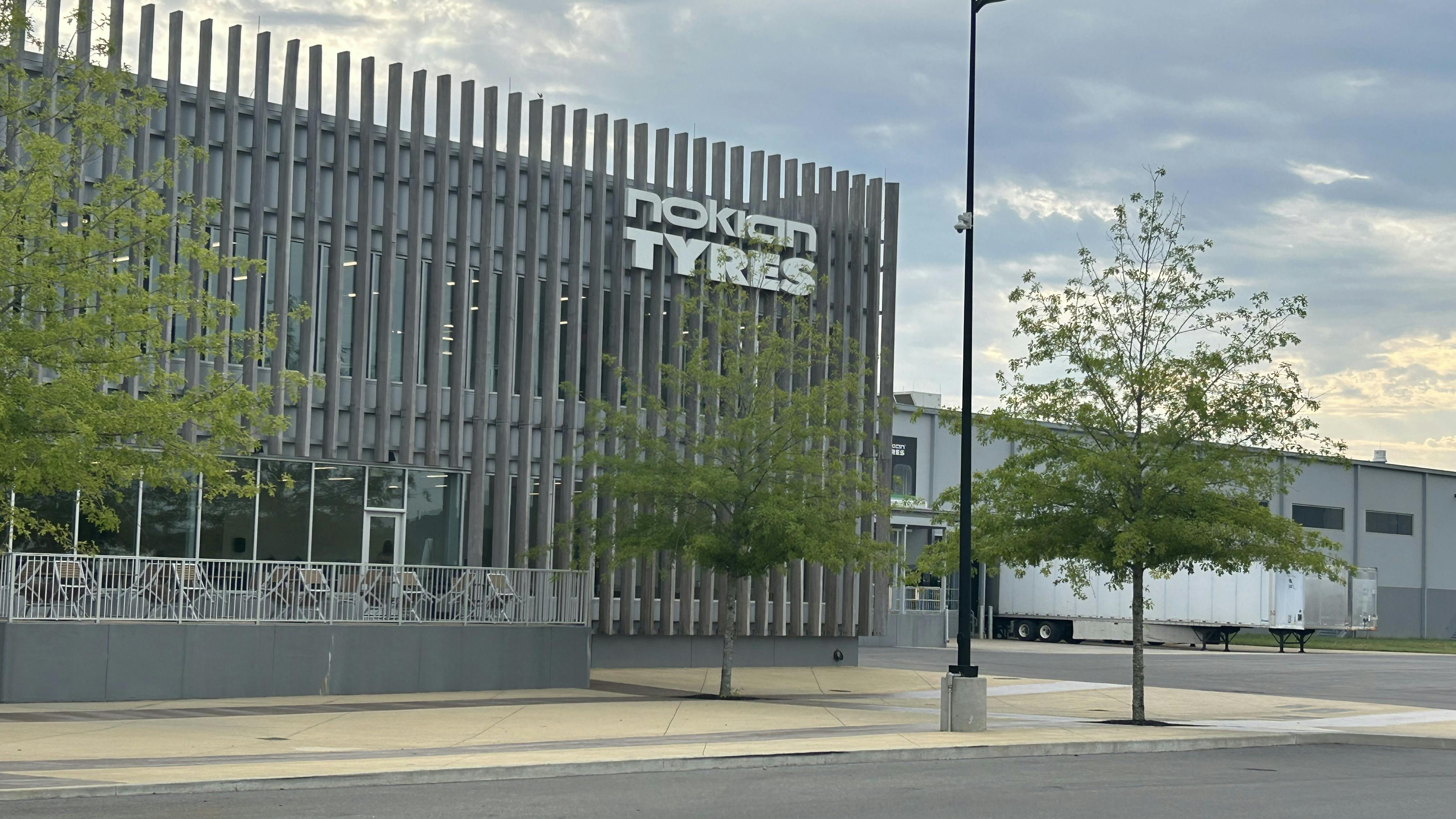 Paolo Pompei, president and CEO of Nokian Tyres, says the company's North American business 'significantly outperformed the market' during the third quarter of 2025. (Pictured, Nokian's plant in Dayton, Tenn.)