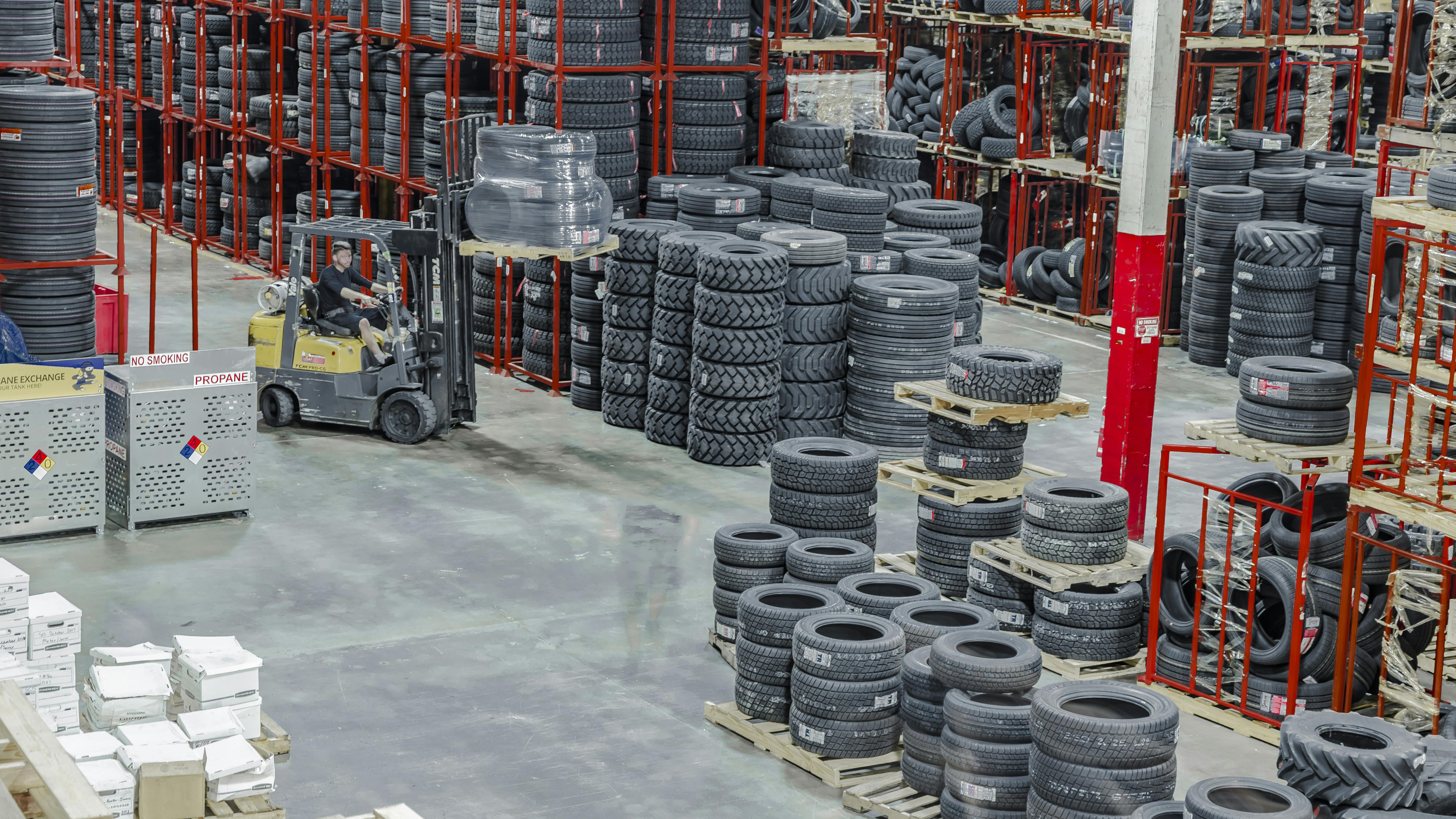 Tire Group International LLC's warehouse in Miami, Fla., is now accepting donations.