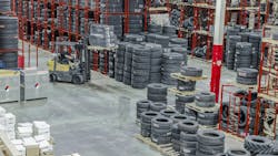 Tire Group International LLC's warehouse in Miami, Fla., is now accepting donations. Tire Group International LLC's warehouse in Miami, Fla., is now accepting donations.