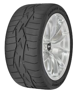 The new Toyo Proxes Sport R 'was meticulously engineered for various motorsports applications like autocross, time attack, endurance racing and high-performance driving events,' say Toyo officials. The new Toyo Proxes Sport R 'was meticulously engineered for various motorsports applications like autocross, time attack, endurance racing and high-performance driving events,' say Toyo officials.