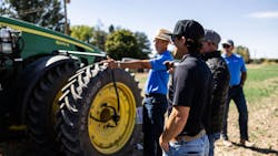 The event was designed to demonstrate the real-world benefits of VF (very high-flexion) tire technology and central tire inflation systems. The event was designed to demonstrate the real-world benefits of VF (very high-flexion) tire technology and central tire inflation systems.