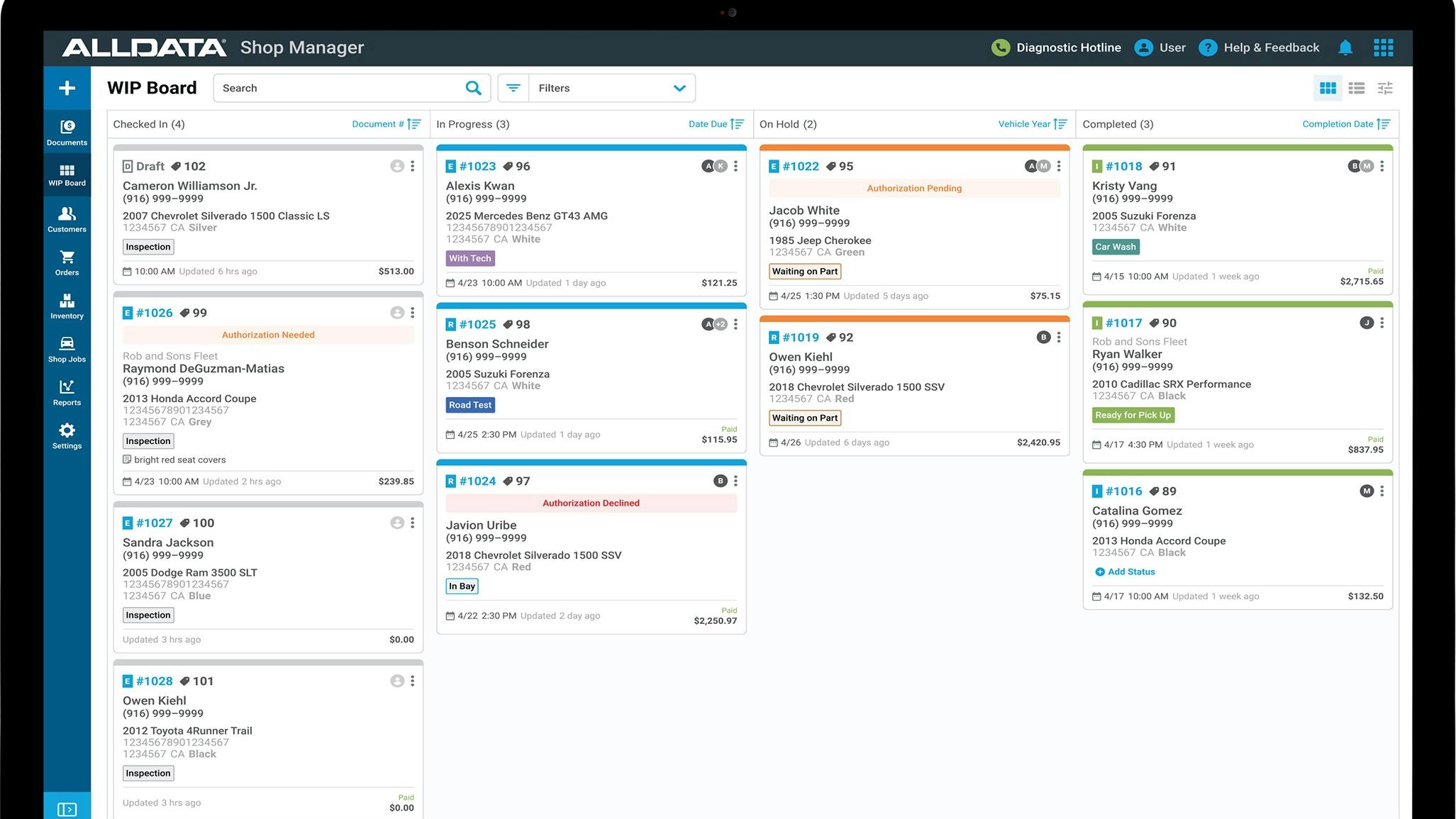 Shop Manager Pro is designed 'to help growing shops work smarter and scale with confidence,' according to ALLDATA officials