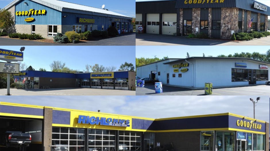 Founded in 1964 by Dick Matschke and Lonn Stone and most recently owned by Dick's son, Brett Matschke, 'Richlonn&rsquo;s has become a household name in southeastern Wisconsin for full-service automotive repair and tire expertise,' say GreatWater 360 Auto Care officials.
