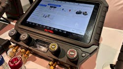 Autel officials say the MaxiHVAC AC909 combines 'advanced technology, intelligent workflow and true system insight to restore the lost art of vehicle climate diagnostics and servicing.' Autel officials say the MaxiHVAC AC909 combines 'advanced technology, intelligent workflow and true system insight to restore the lost art of vehicle climate diagnostics and servicing.'