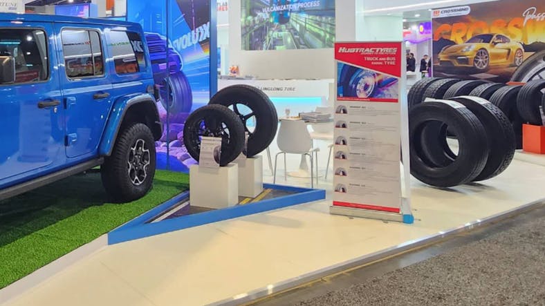 Hubtrac showcased several products at its 2025 SEMA Show booth.