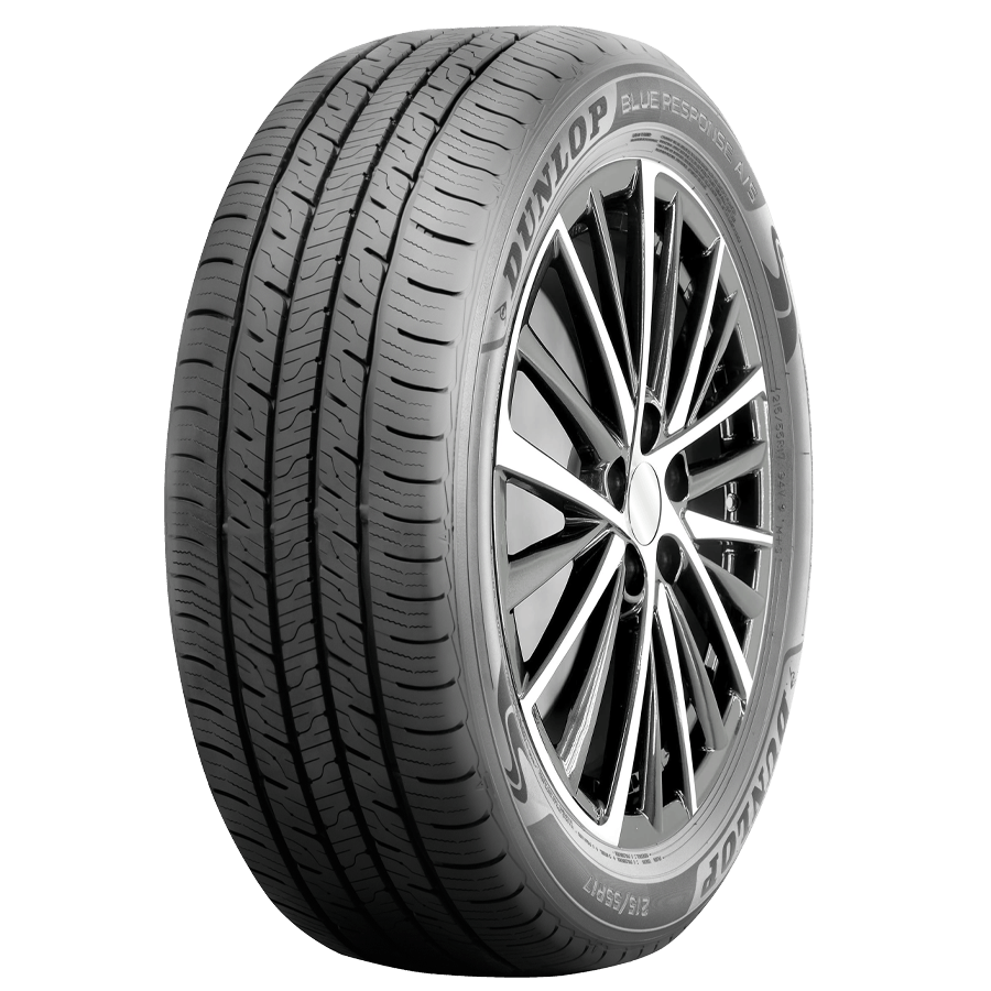 The new Dunlop Blue Response A/S 'is tailored for the touring tire needs of today's premium and luxury vehicles,' according to Sumitomo Rubber North America Inc. officials.