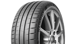 A Kumho tire that will be manufactured at the company's plant in Poland. A Kumho tire that will be manufactured at the company's plant in Poland.